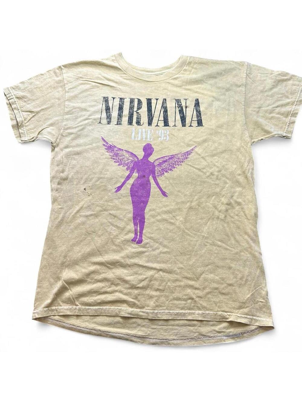 Nirvana In Utero Live '93 Tour Tee - Large